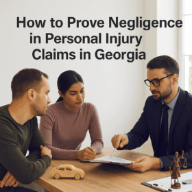 How to Prove Negligence in Personal Injury Claims in Georgia