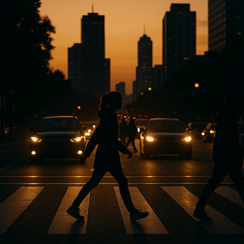 After the Time Change: Why Evening Pedestrian Crashes Spike in November