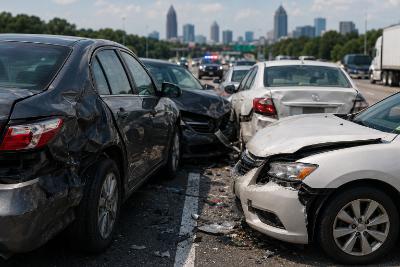 Can You Recover Compensation After a Multi-Car Pileup Accident in Georgia?